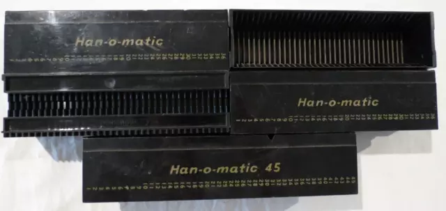 5 X Slide Tray For Carousel Magazine 35Mm Used 4 X 36 1 X 45 Han-O-Matic Hanimex