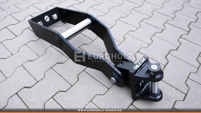 EH Greiferadapter passend Lehnhoff SW03 MS03 mit Kreuzgelenk Pendelgelenk 25/70
