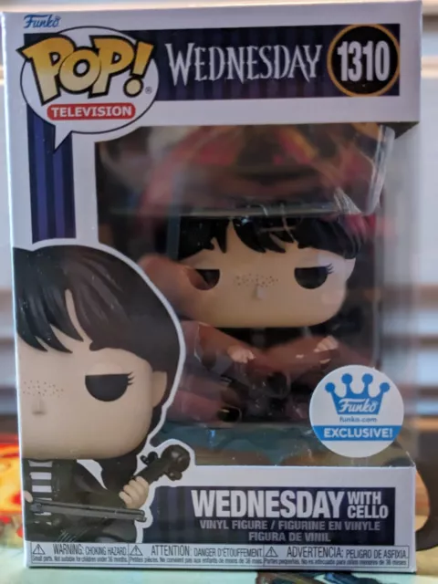 Funko POP! Wednesday Addams with Cello Vinyl Figure Funko Shop Exclusive