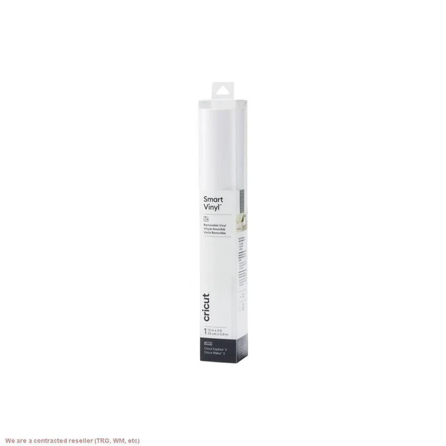 Cricut 3' Smart Vinyl Removable - White