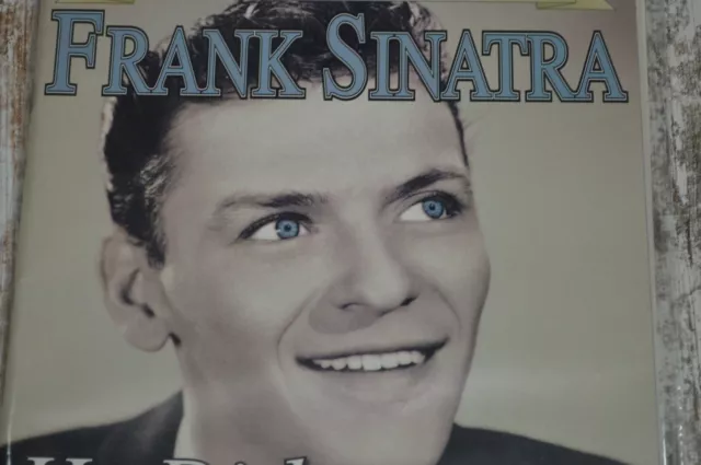 Vintage Frank Sinatra Gold Collectors Series Entertainment Magazine Old Blue Eye