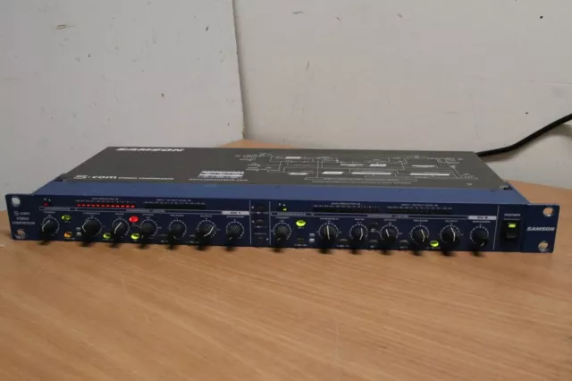 Occasion : SAMSON S.COM  / Limiteur de compresseur audio stéréo