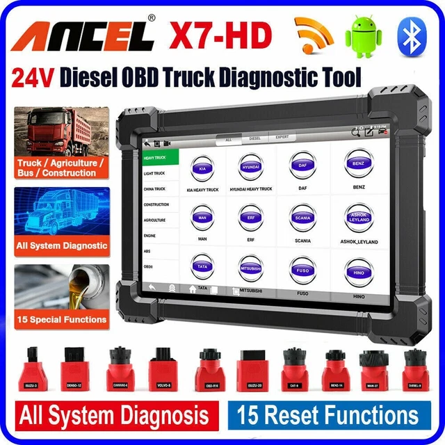 HINO TRUCKS OBD2 Commercial SemiTruck Rig Fault Code Reader Scanner