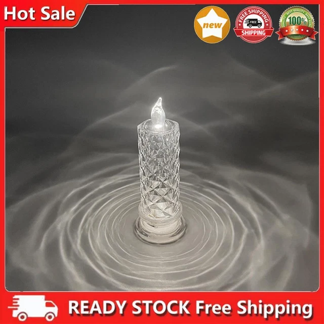 HL Candele LED Tremolanti Ricaricabili Con Telecomando E Timer, 12 Pezzi, Per Halloween, Centrotavola, Fiamma Che Sfarfalla - 5