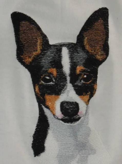 Embroidered Ladies Jacket - Toy Fox Terrier BT4539 Sizes S - XXL