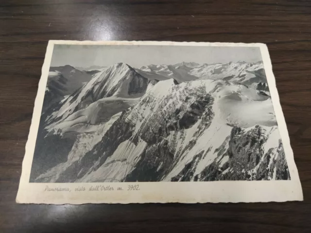 Bolzano Solda Rifugio Payer Ortler Foto cartolina MT3902 timbro cai 1939 perutz