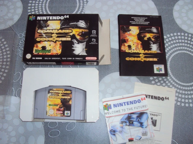 Command & Conquer N64 Nintendo 64 Complet ETAT EXCEPTIONNEL