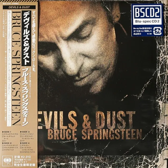 BRUCE SPRINGSTEEN - Devils & Dust (CD Import Japan, Mini Lp, Blu-spec CD 2)