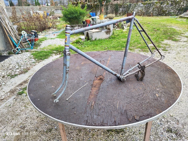 Cadre Vélo Randonneuse CHARREARD CLC Nervure 650 - Taille 55.5x57, Boîtier Français, Occasion (photos à Voir)