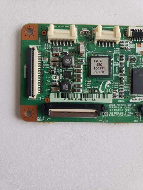 Carte T-CON TV SAMSUNG 42HD U2P LM / PCB N0: LJ41-08392A /LJ92-01708A 3