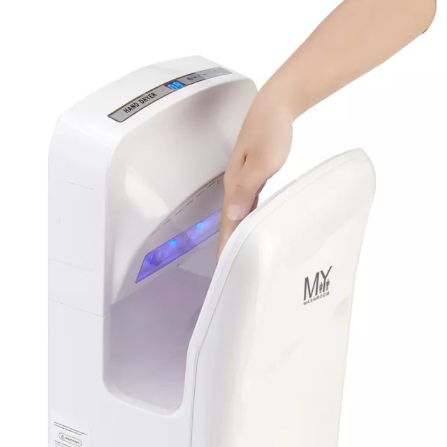 Automatic Jet Hand Dryer Brushless High Speed Wall Mounted