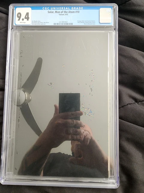 Solar Man of the Atom #10 1st PRINT ⭐ CGC 9.4 ⭐ 1st Eternal Warrior Valiant 1992