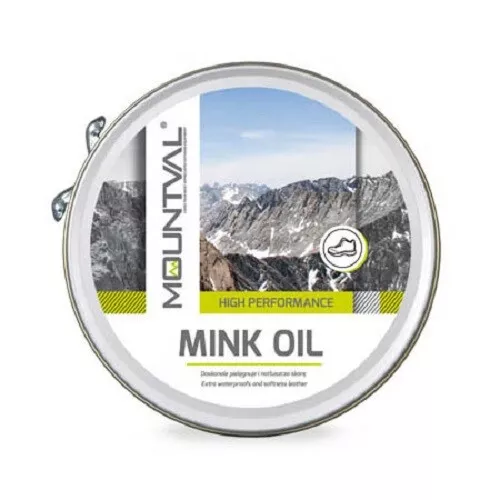 Mountval Mink Oil – Lederöl & hochwertiges Lederfett/Schuhfett