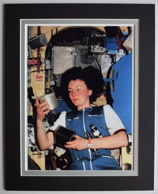 Helen Sharman Signed Autograph 10x8 photo display MIR Space Station AFTAL COA