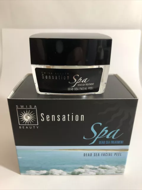 Swisa Beauty Sensation Spa Dead Sea Treatment - Facial Peel, Exfoliating NIB