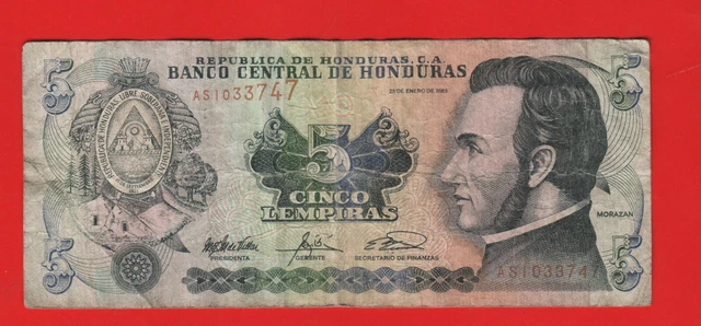 Honduras 5 Lempira 2003