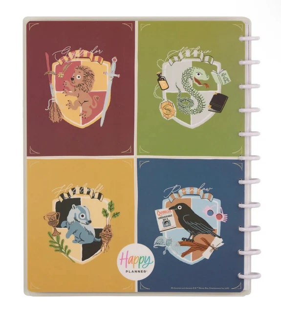 NEW! HAPPY PLANNER Harry Potter Teacher DOTTED LINED BIG NOTEBOOK - 60 ...