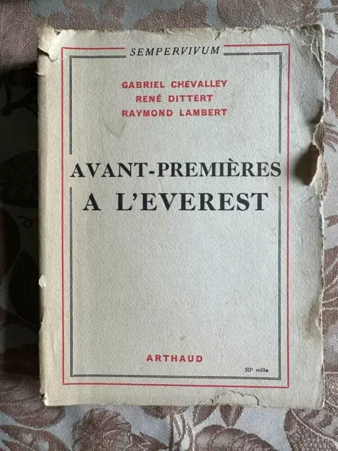 Avant premieres à l'everest | Etat correct