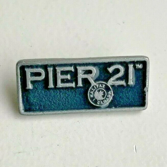 PIER 21 HALIFAX Nova Scotia Maritimes Canada NS Enamel Ocean Coast Hat