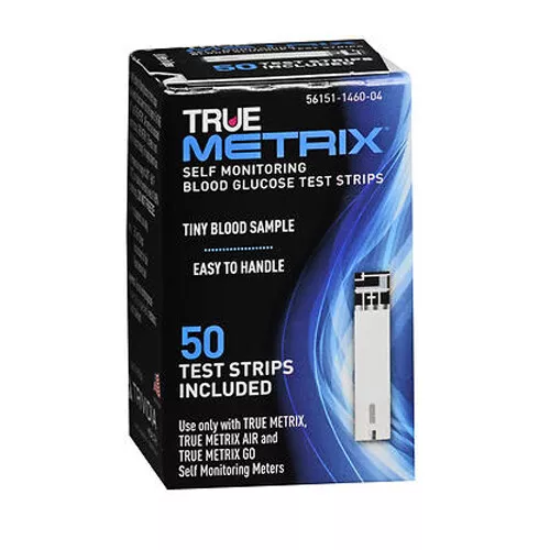 True Metrix Tiras Reactivas 50 Cada Por