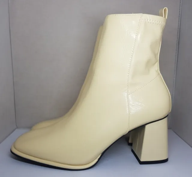 ECRU BOOTS Ankle Heels Size 7 (Eu 40) Missguided New £30.00 - PicClick UK