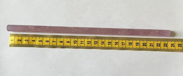 [C] Nd:YAG Laser Rod 11x230mm (~51g) Lapidary Crystal, Laboratory Seconds - Read