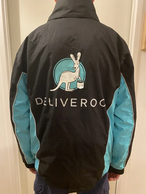 Veste et sac isotherme de transport Deliveroo