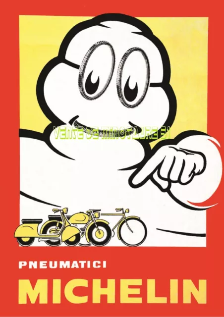 Pneumatici Michelin - Italia  - affiche  plastifiée