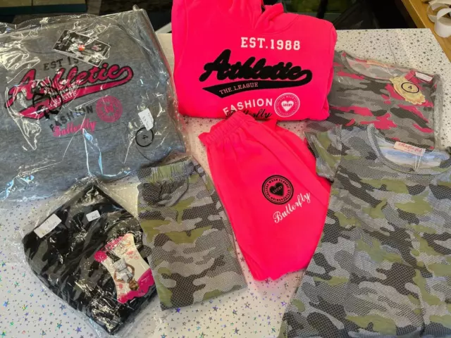 Pacchetto abbigliamento ragazze età 3-4 NUOVO DI ZECCA CON ETICHETTE - 9 articoli