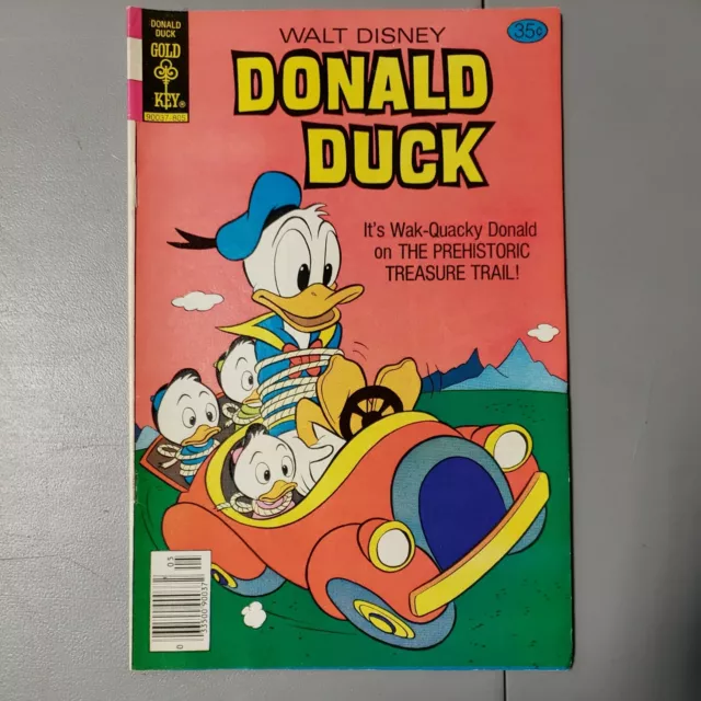 Walt Disney Donald Duck #195 Gold Key 1978 The Prehistoric Treasure Trail