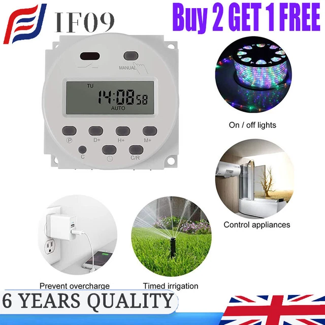 Timer 220 V Piccolo Interruttore Controllo Tempo Microcomputer Componenti Controllo Industriale