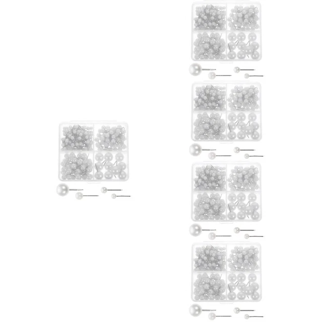 200pcs Bulletin -Stift für Stoffkugel Köpfe gerade Pin Pearlized Board Pin DIY