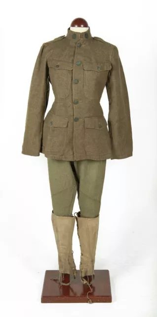 WWI US army uniforms Original (jacket, trousers, and spats)