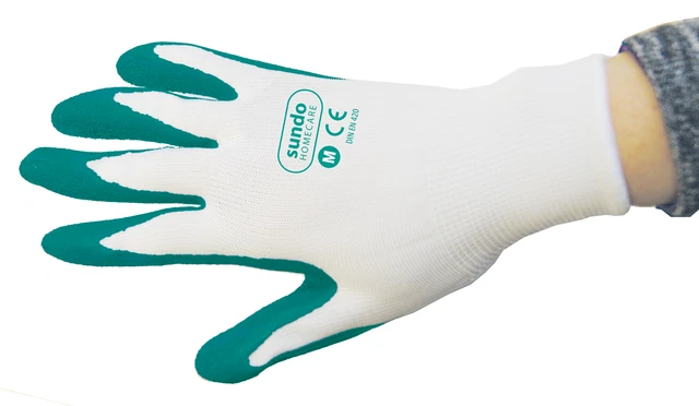 Spezialhandschuhe Gr. L zum Anziehen von Kompressionsstrümpfen Strumpfanzieher