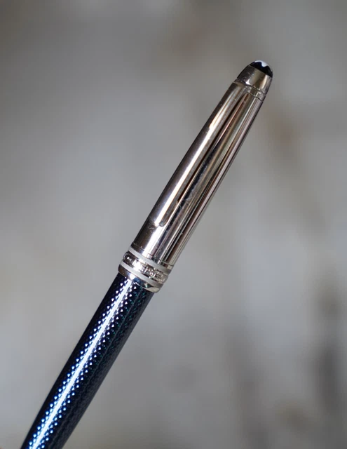 Stylo Bille Waterman Maestro - Laque Bleu Métal, Plume Plaqué Or, Neuf Sans Emballage