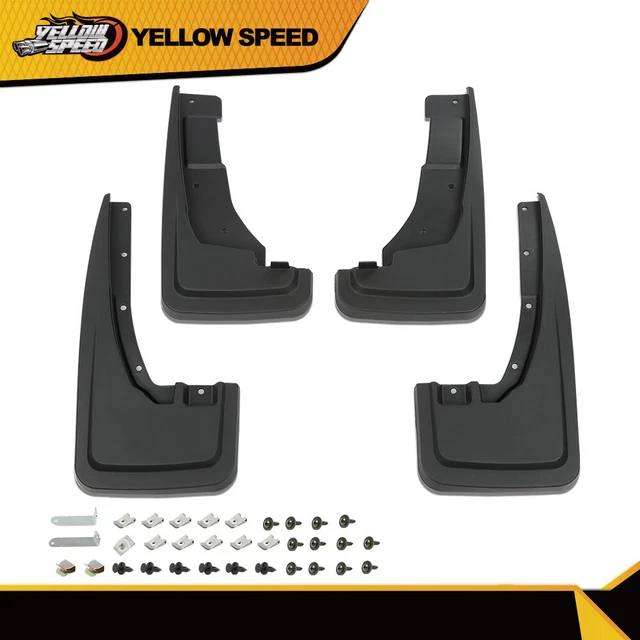 FIT FOR 20222023 Ford Maverick Black Wheel Splash Guards Mud Flaps Set