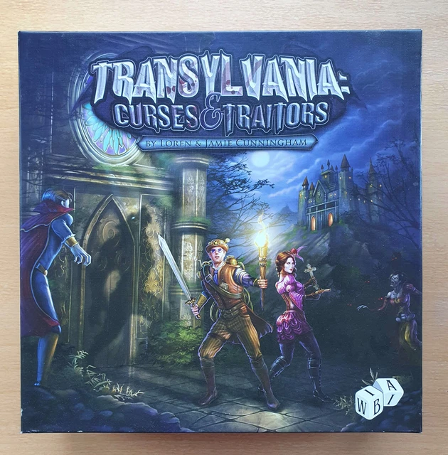 Transylvania: Curses & Traitors - kickstarter boardgame