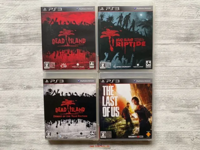 SONY PS3 Dead Island & Riptide & Zombie of the Year Edition & The Last of Us set