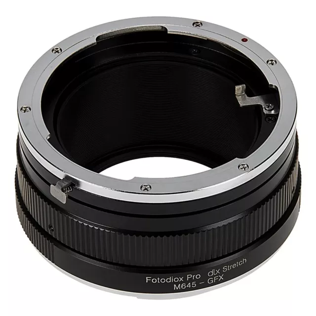 Fotodiox DLX Stretch Lens Adapter Mamiya 645 (M645) Lens to Fujifilm Fuji GFX 2