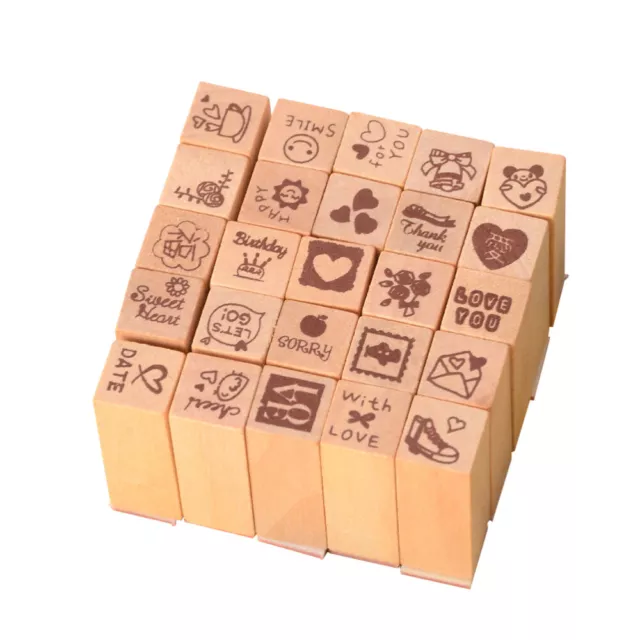 Scrapbooking Stamps Wood Block Stamps Wooden Printing Stamps