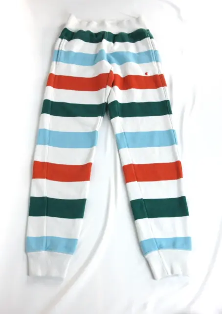 Champion X Urban Outfitters UO Jogger Women Extra Small Reverse Weave Striped