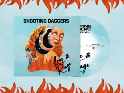 Shooting Daggers Love & Rage (CD) Album Digipak