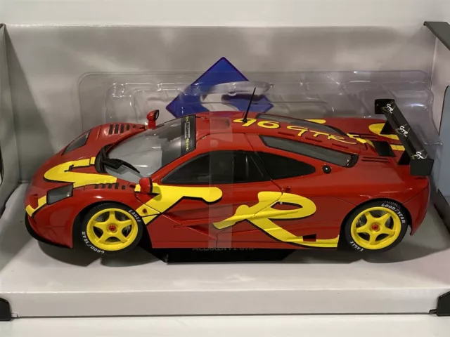 Mclaren F1 GTR Rouge 1996 1:18 Echelle Solido 1804102