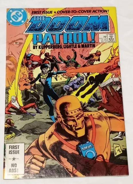 Doom Patrol 1 (DC, 1987) Key 1st App Of Kalki VF/NM