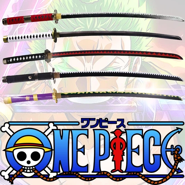 Katana Roronoa Zoro, Sandai Kitetsu, de One Piece (104 cm.) ⚔️ Boutique