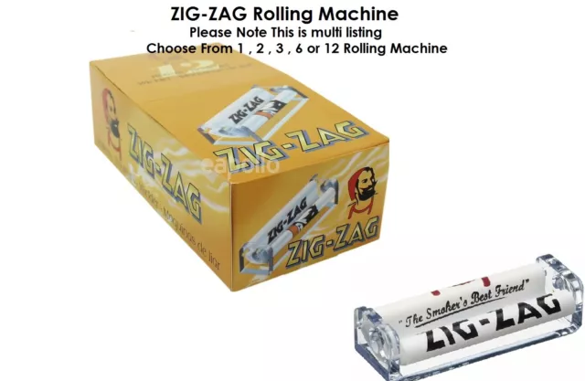 Zig Zag Regular Size Automatic Cigarette Cig Tobacco Rolling Roller Machine  UK