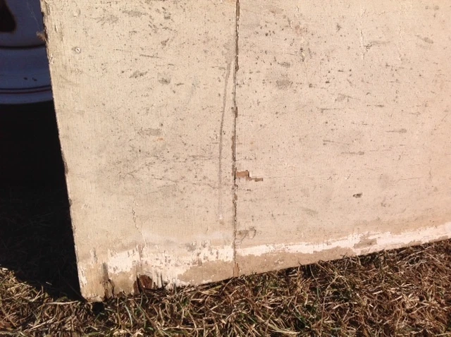 Antique Two Panel Exterior Door 3
