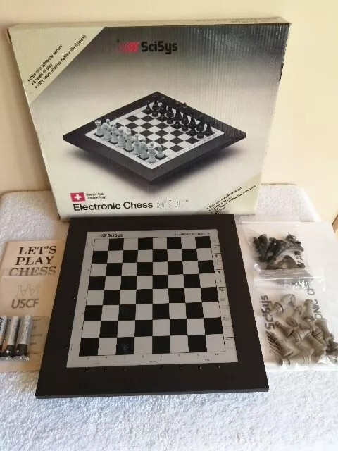 SciSys Chess Computer MK 10 Vintage 1984. Perfect Working Order. Free Delivery.
