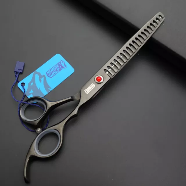 7 inch Professional pet grooming scissors/Shears,Thinniners/Chunkers 19 teeth