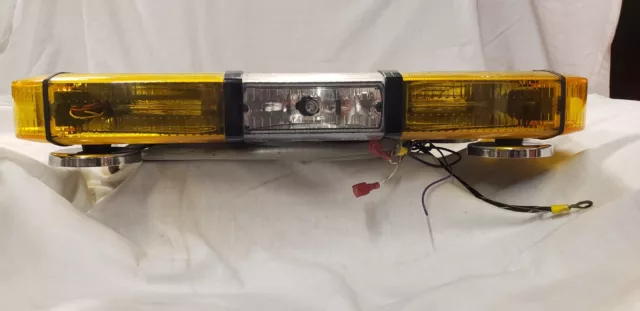 Whelen AMBER Mini Liberty Lightbar 22 Inch with Alley and Takedown Lights